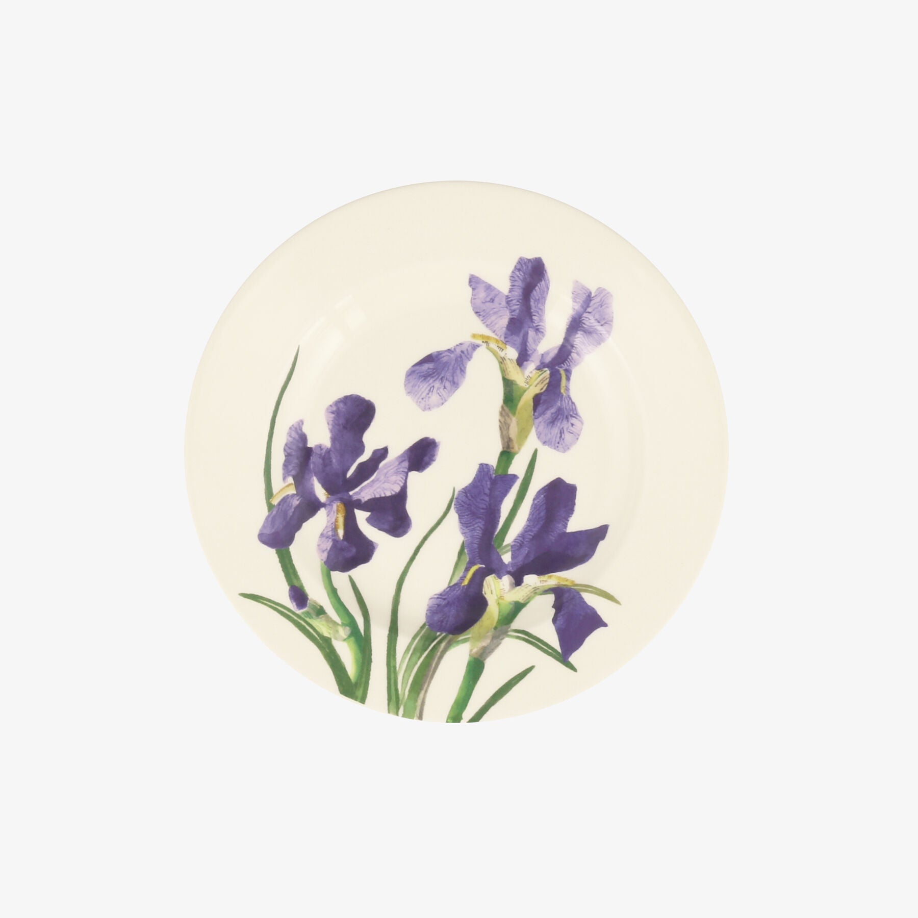 Blue Iris 6 1/2 Inch Plate