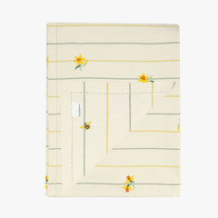 Daffodils Embroidered 160X250 Tablecloth