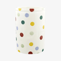 Personalised Polka Dot Medium Vase