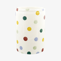 Personalised Polka Dot Medium Vase