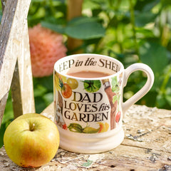 Dad Loves His Garden 1/2 Pint Mug