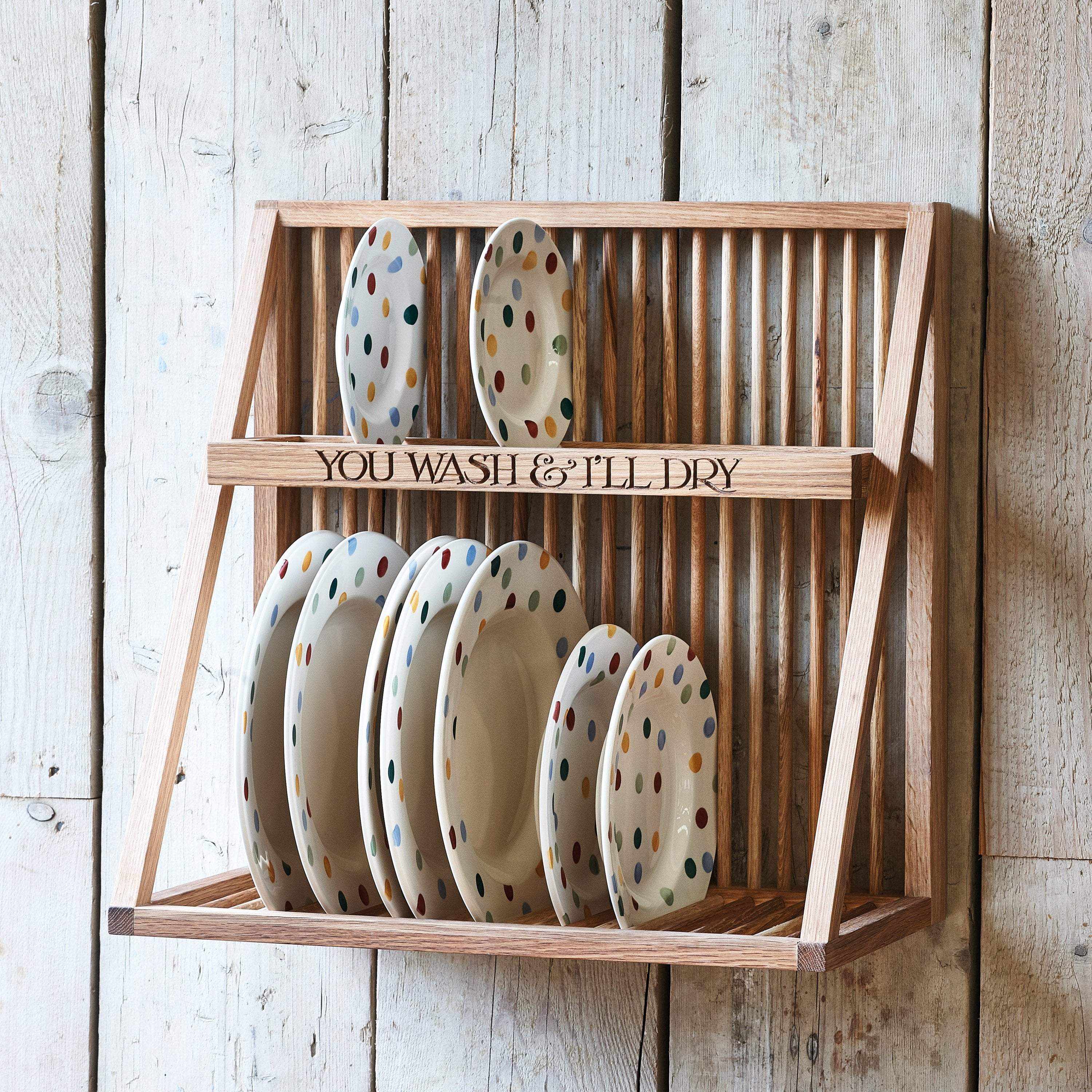 Wood Dish Rack — Small - What's Good